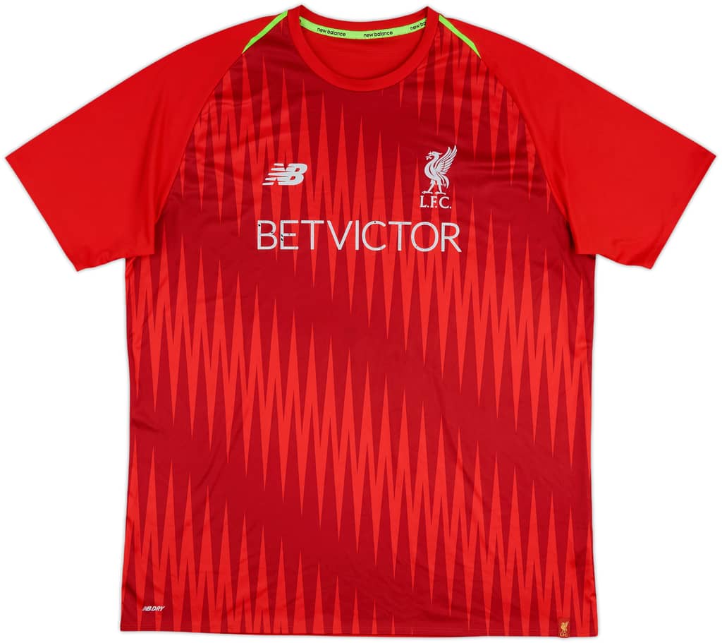 2018-19 Liverpool New Balance Training Shirt - 7/10 - (XXL)