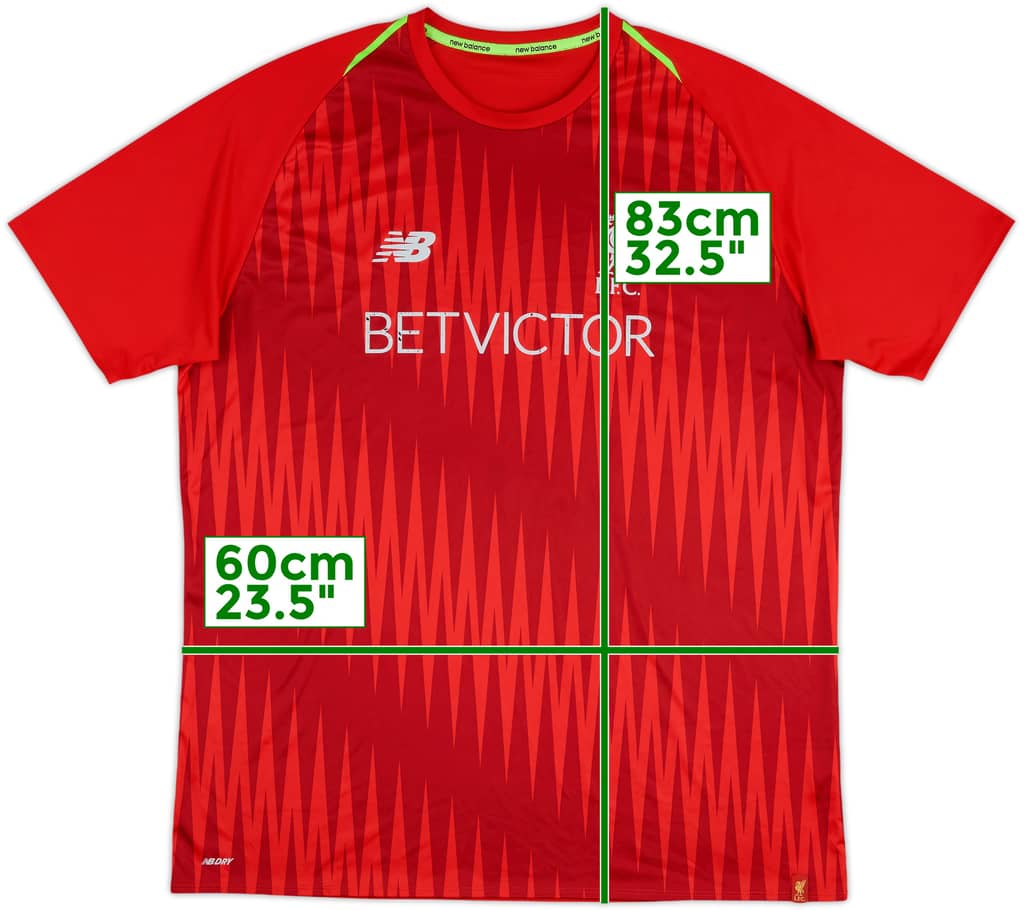 2018-19 Liverpool New Balance Training Shirt - 7/10 - (XXL)