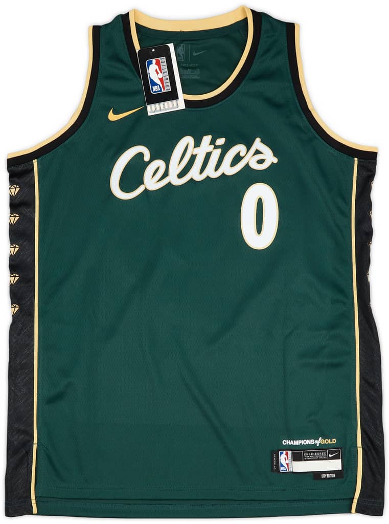 2022-23 Boston Celtics Tatum #0 Nike Swingman Alternate Jersey (M.Kids)