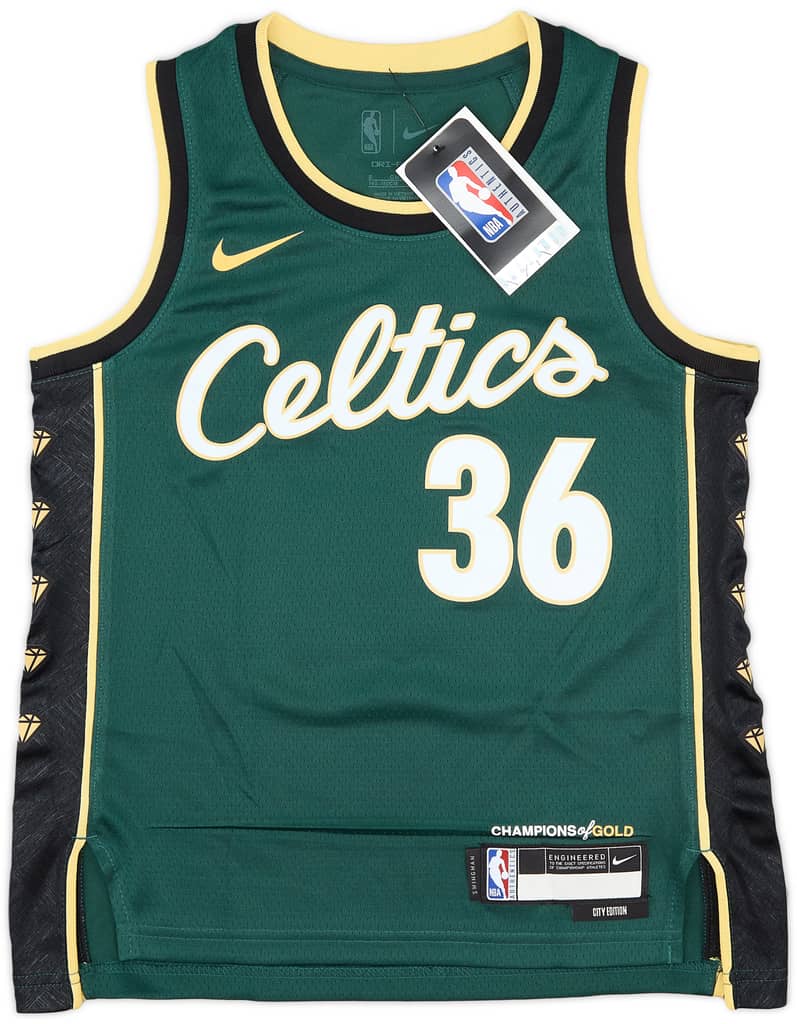 2022-23 Boston Celtics Smart #36 Nike Swingman Alternate Jersey (S.Kids)