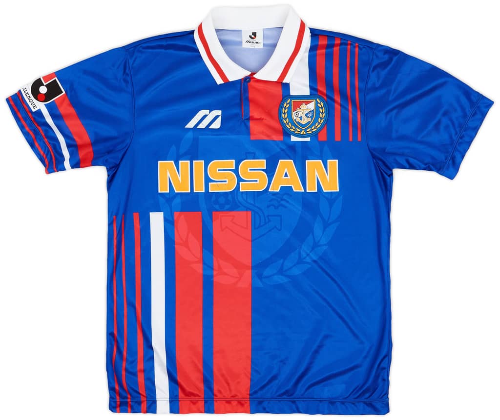 1995-97 Yokohama Marinos Home Shirt - 5/10 - (L)