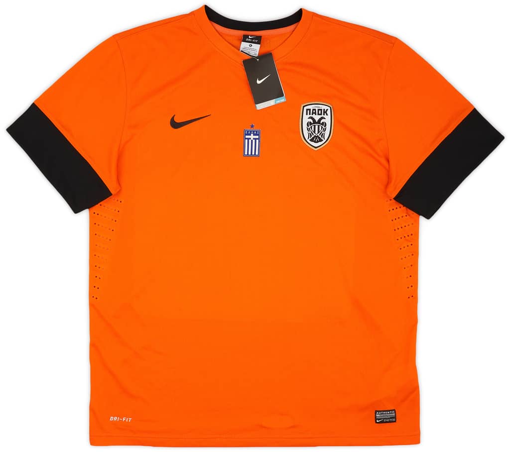 2013-14 PAOK Authentic Third Shirt (XL)