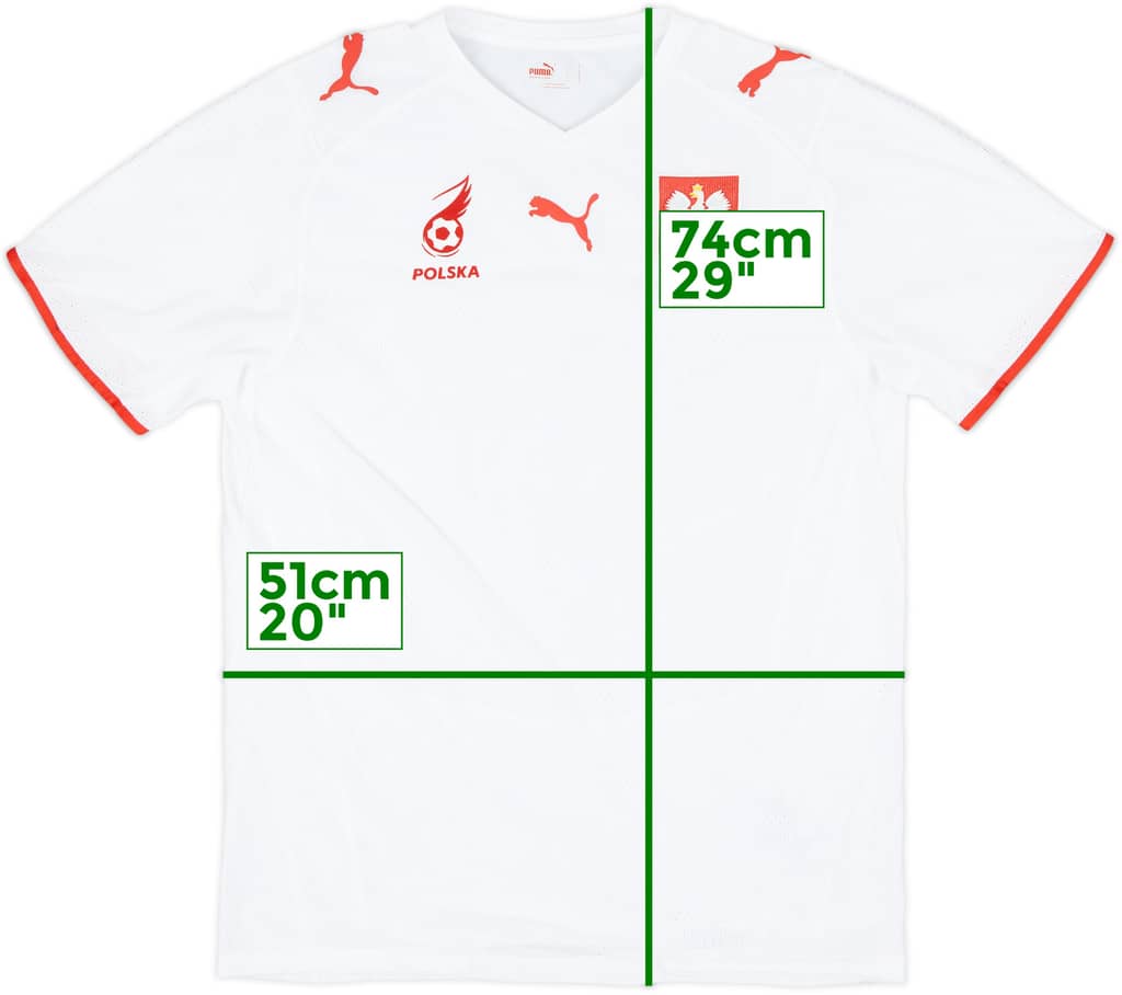 2008 Poland Home Shirt - 9/10 - (M)