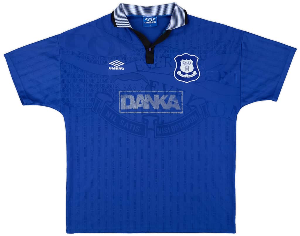 1995-97 Everton Home Shirt - 5/10 - (XL)