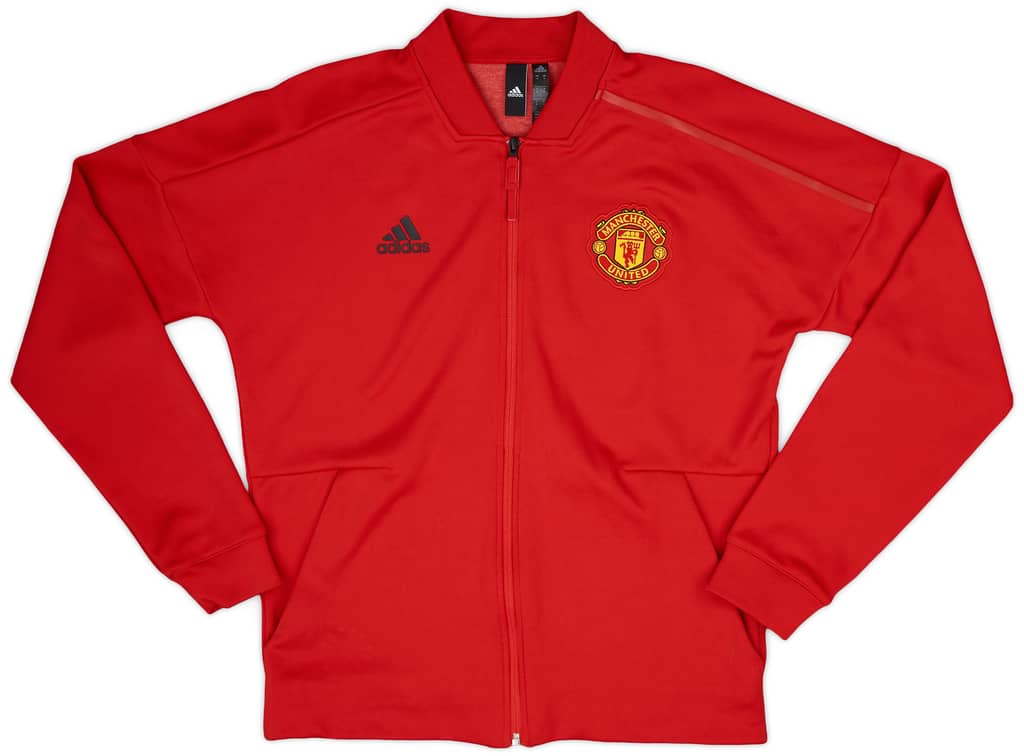 2018-19 Manchester United adidas Track Jacket - 8/10 - (M)
