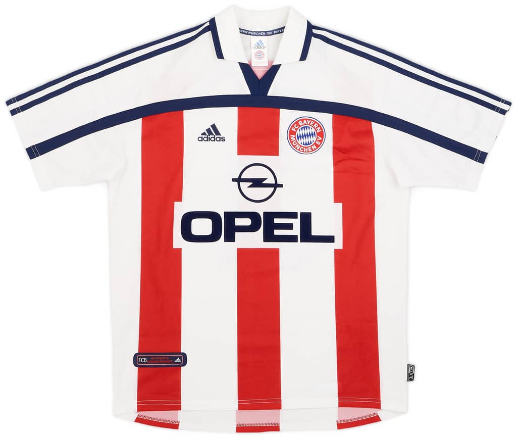 2000-01 Bayern Munich Away Shirt Elber #9 - 8/10 - (S)