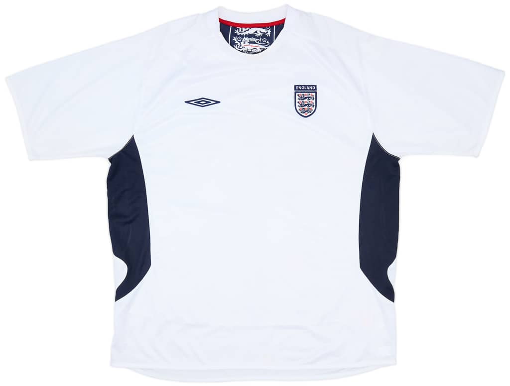 2004-05 England Umbro Training Shirt - 8/10 - (XXL)