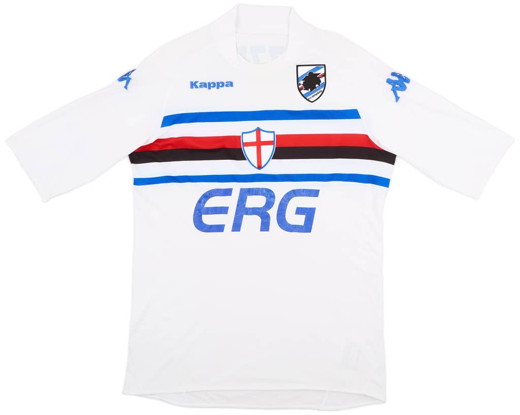 2005-06 Sampdoria Away Shirt Pazzini #10 - 6/10 - (XXL)