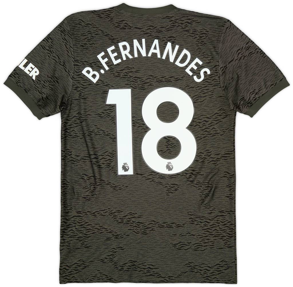 2020-21 Manchester United Away Shirt B.Fernandes #18 - 8/10 - (S)