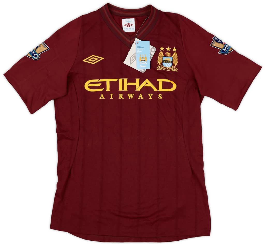 2012-13 Manchester City Away Shirt Kompany #4 (M)
