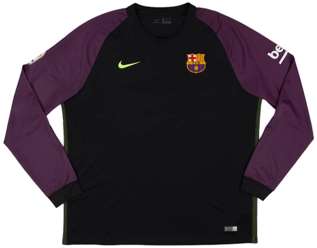 2016-17 Barcelona GK Shirt - 8/10 - (XXL)