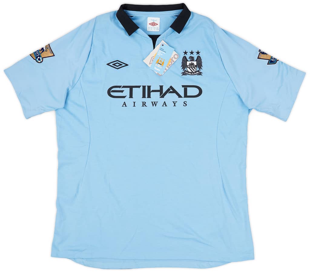 2012-13 Manchester City Home Shirt Toure Yaya #42 (XL)