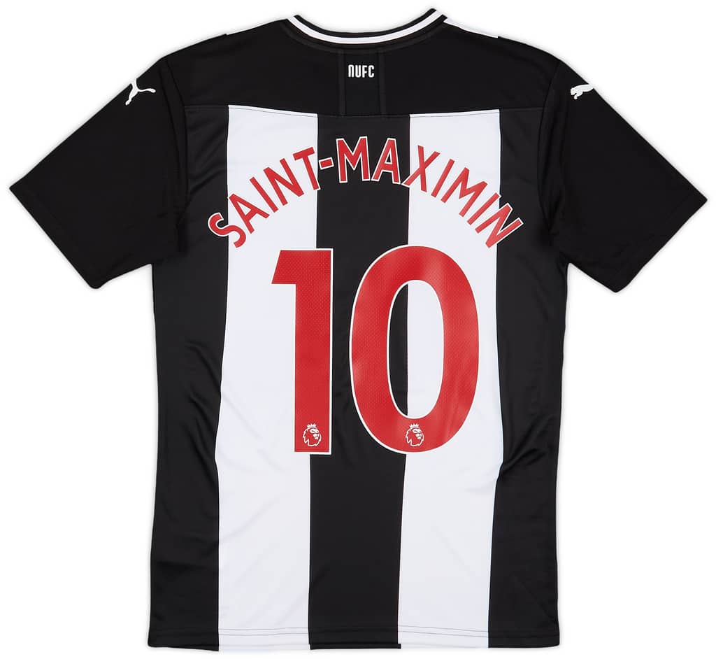 2019-20 Newcastle Player Issue Home Shirt Saint-Maximin #10 (S)