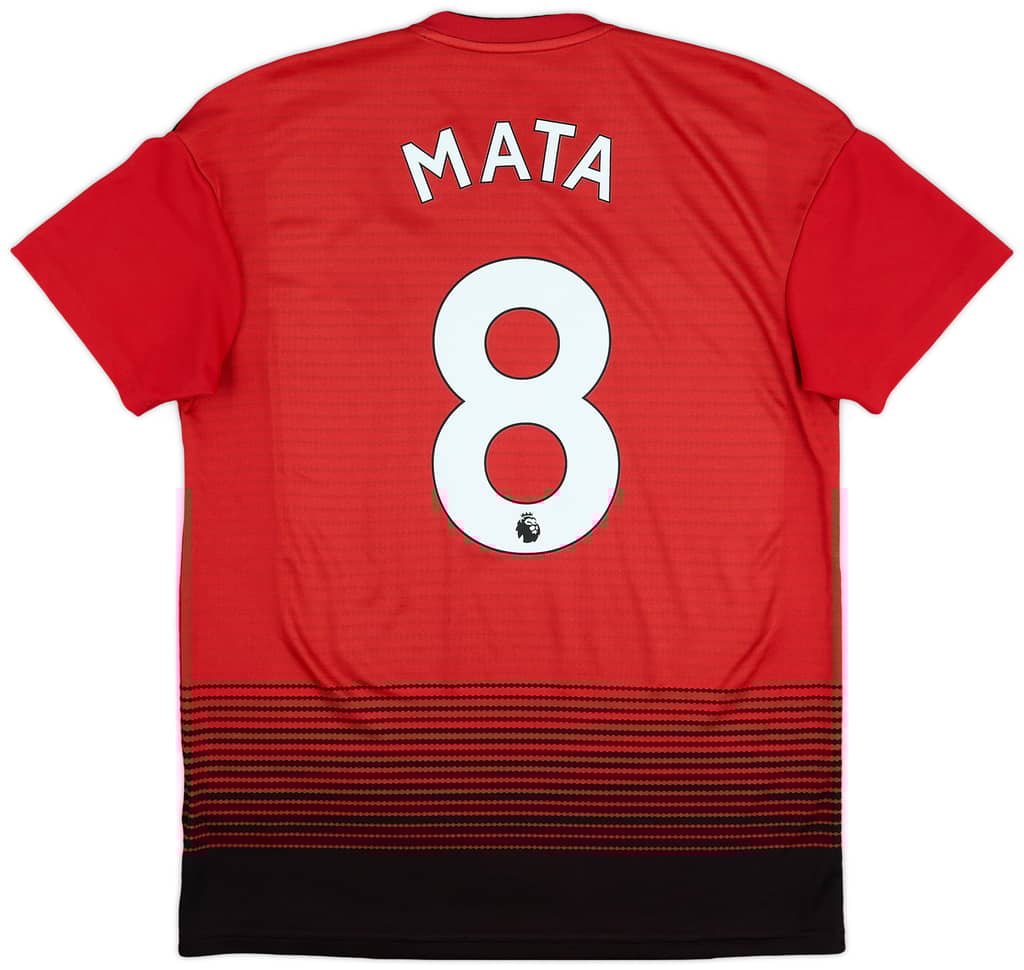 2018-19 Manchester United Home Shirt Mata #8 - 6/10 - (M)