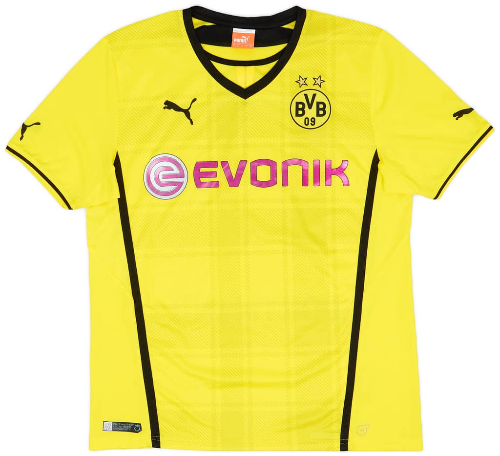 2013-14 Borussia Dortmund Home Shirt - 7/10 - (L)