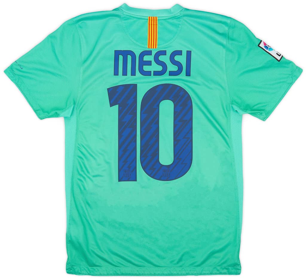 2010-11 Barcelona Away Shirt Messi #10 - 6/10 - (S)