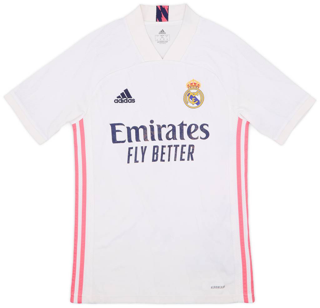 2020-21 Real Madrid Home Shirt - 5/10 - (XS)