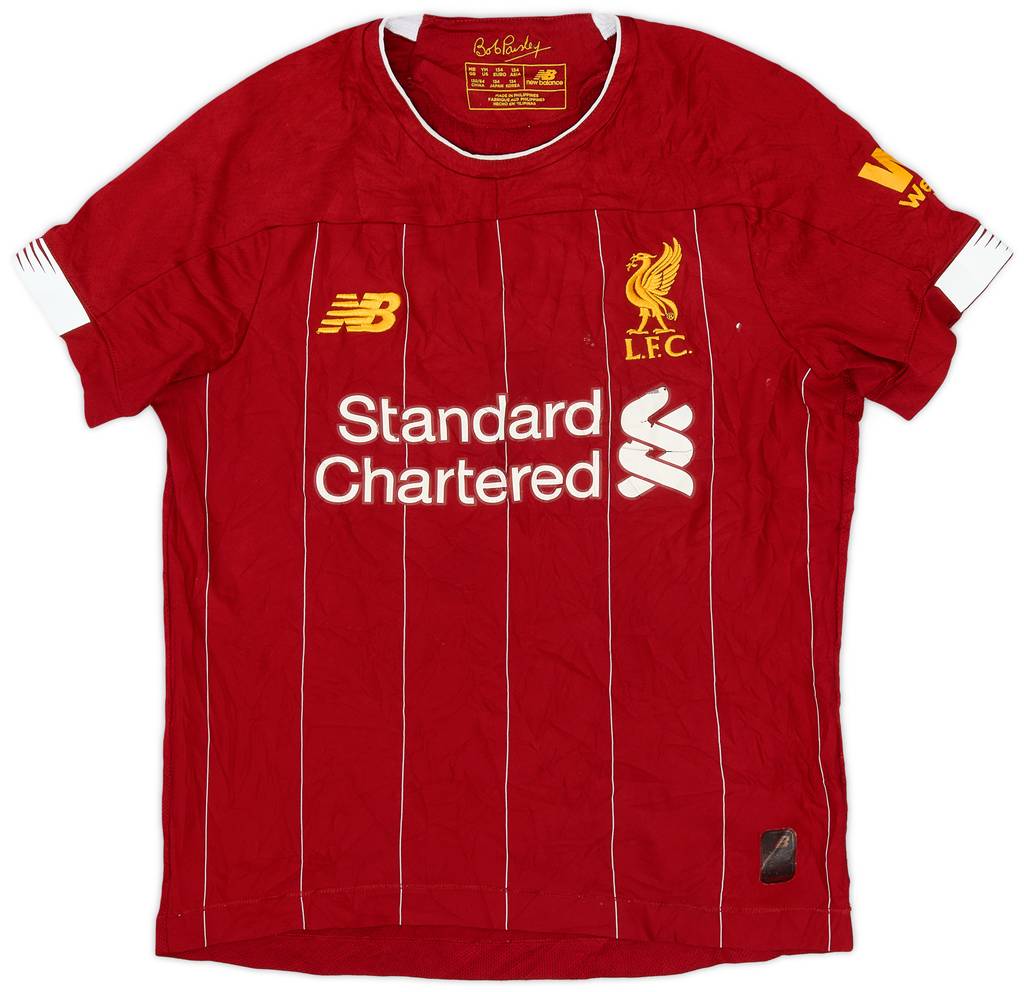 2019-20 Liverpool Home Shirt - 5/10 - (M.Boys)