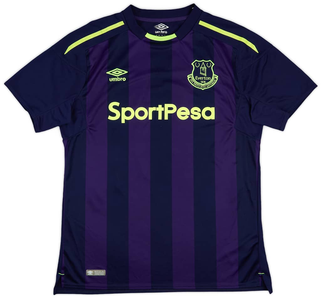 2017-18 Everton Third Shirt Baines #3 - 9/10 - (L)