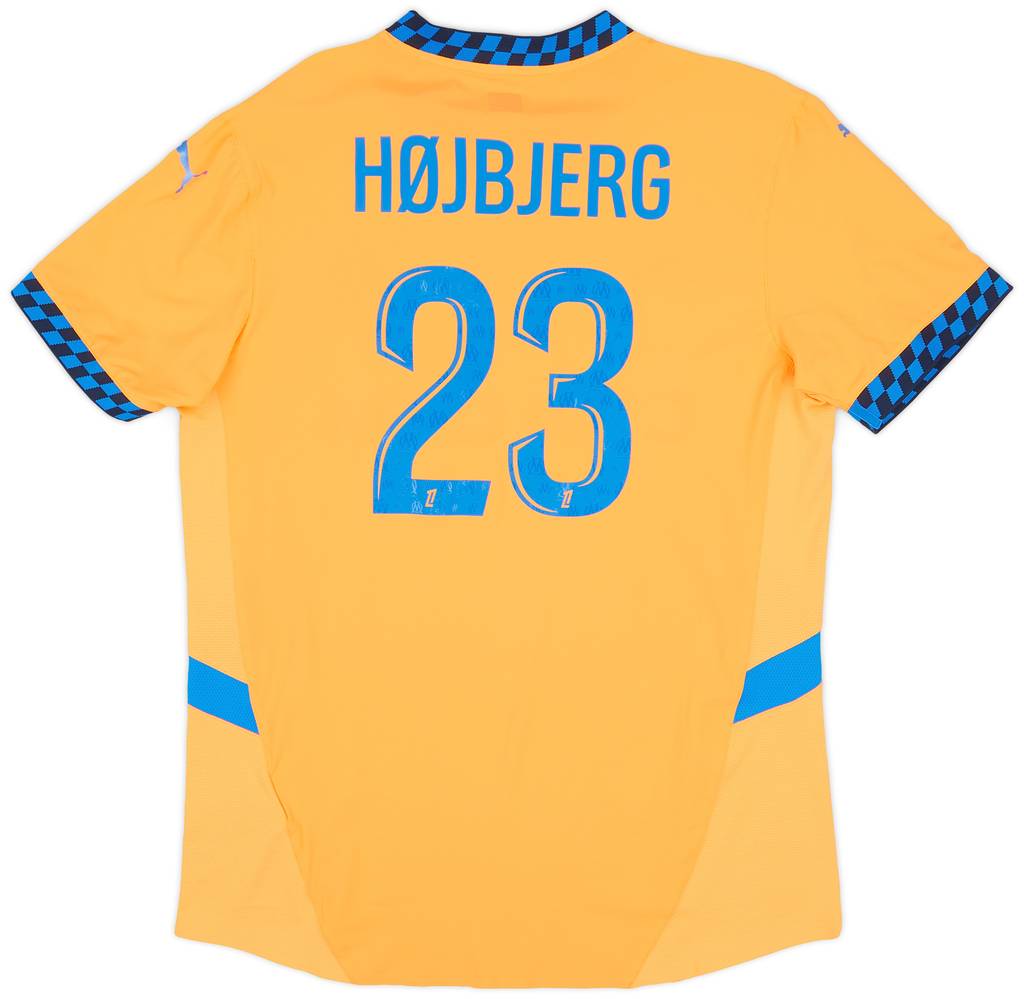 2024-25 Olympique Marseille Authentic Third Shirt Hojbjerg #23