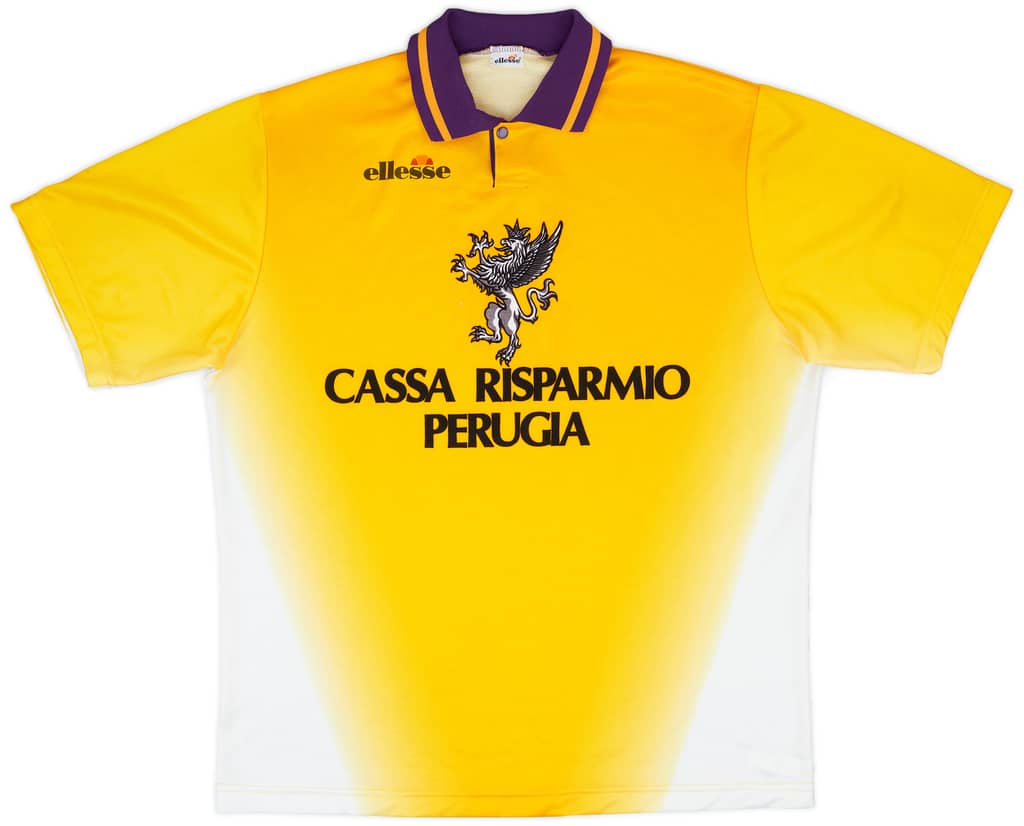 1993-94 Perugia Match Issue Fourth Shirt #9