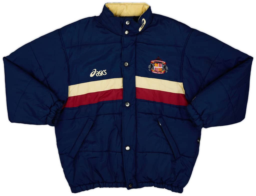 1997-98 Sunderland Asics Padded Bench Coat - 8/10 - (L)
