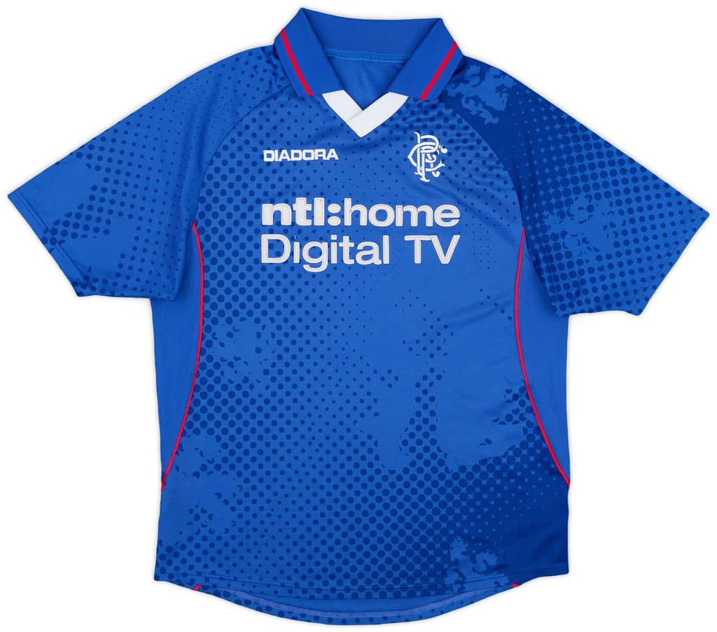 2002-03 Rangers Home Shirt - 5/10 - (S)