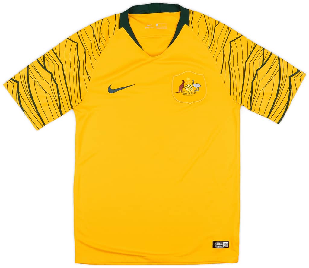 2018-20 Australia Home Shirt - 9/10 - (S)