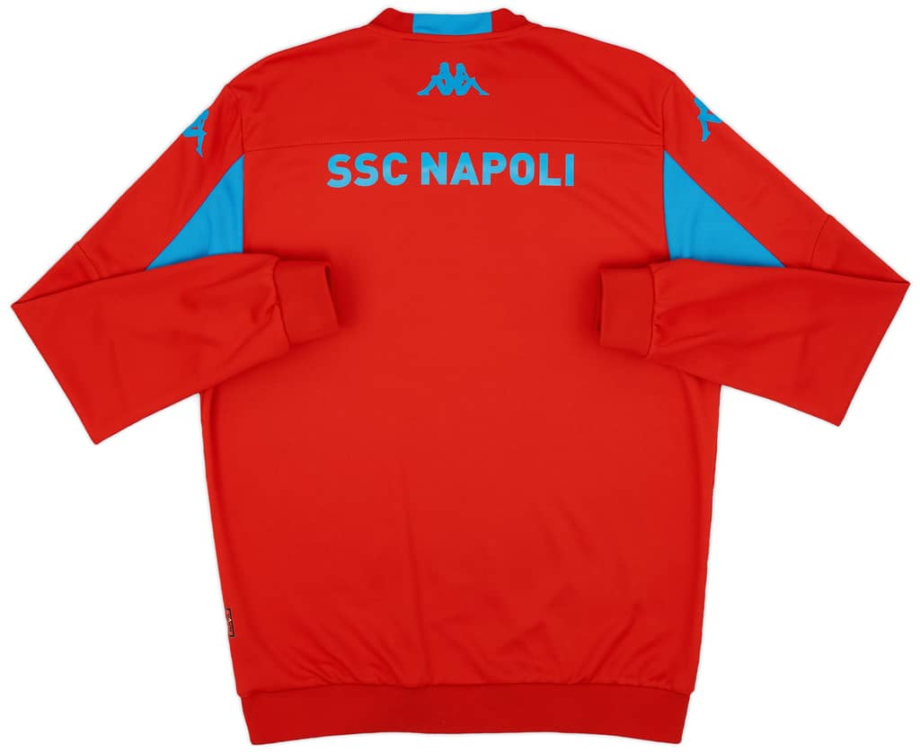 2016-17 Napoli Kappa Training Sweat Top - 5/10