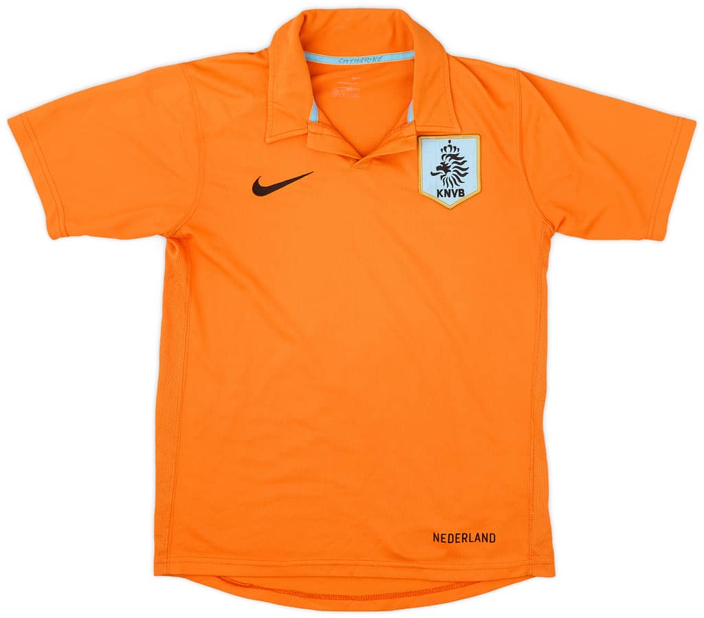 2006-08 Netherlands Home Shirt - 8/10 - (M.Boys)