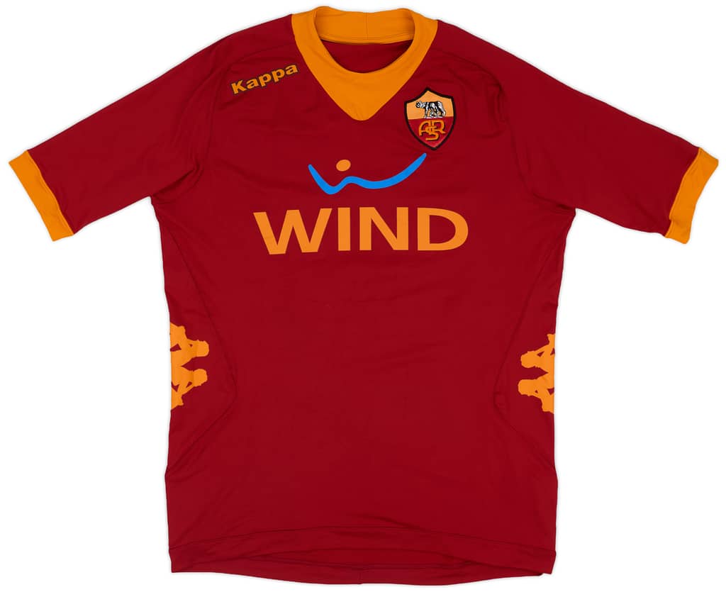 2011-12 Roma Home Shirt Bertolacci #91 - 9/10 - (L)