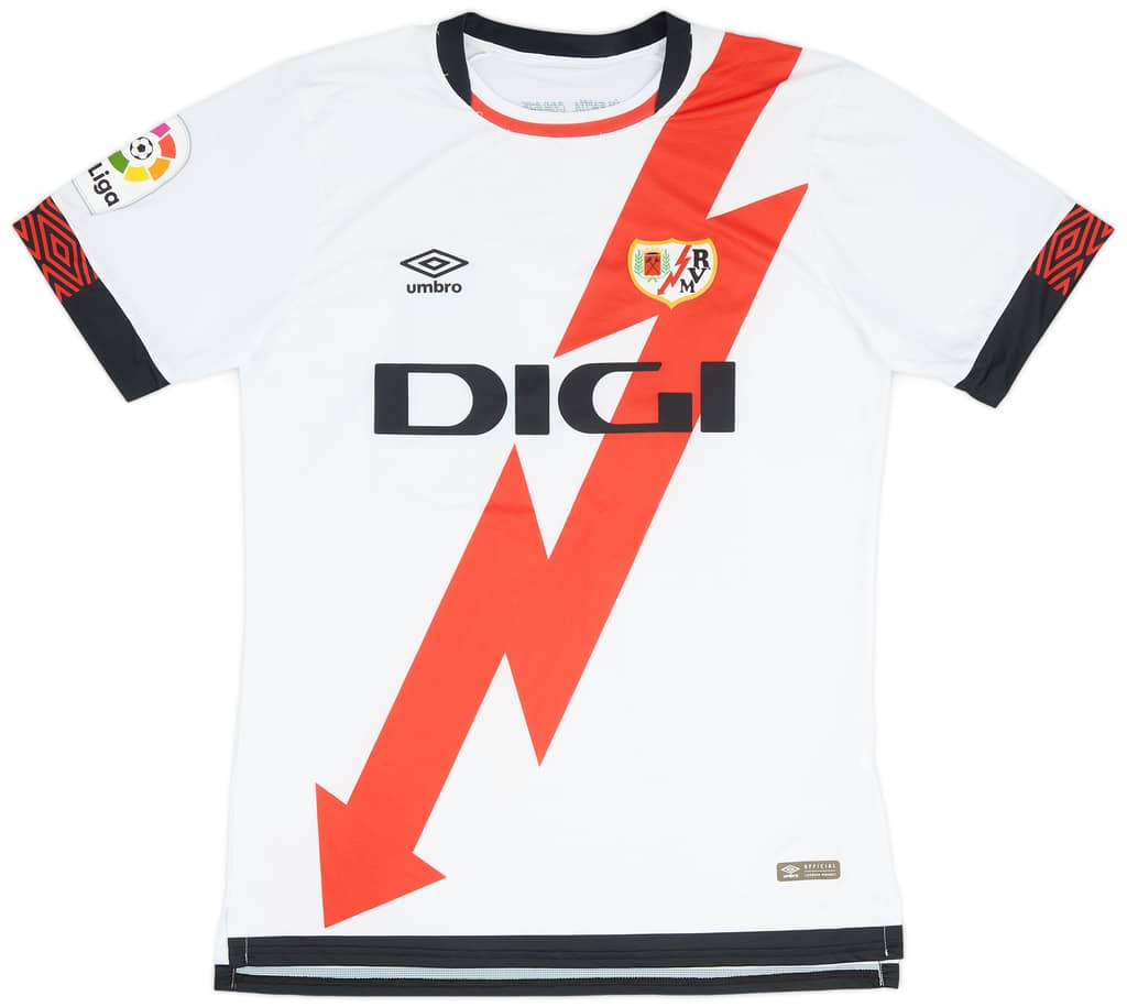 2022-23 Rayo Vallecano Match Issue Home Shirt #24 (Saveljich)