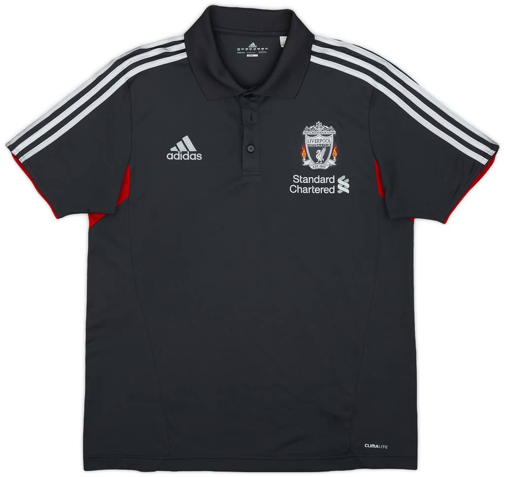 2011-12 Liverpool adidas Polo Shirt - 9/10 - (L)