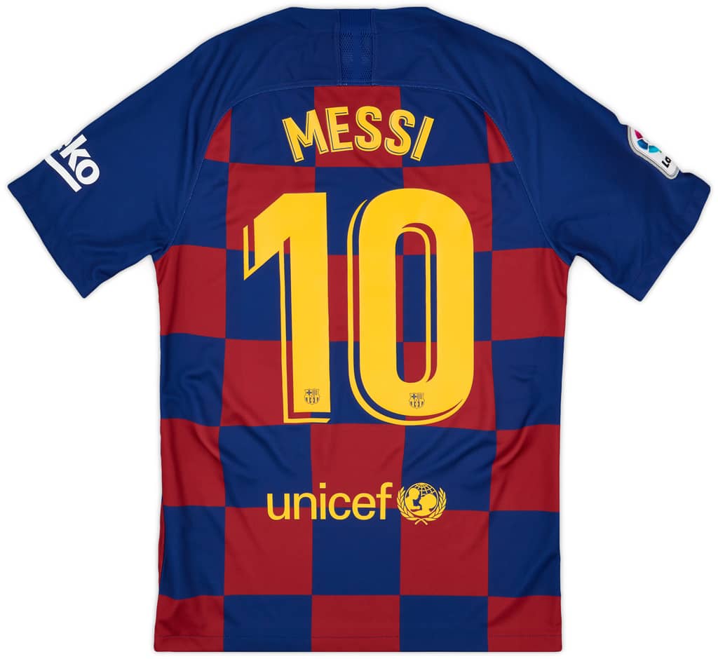 2019-20 Barcelona Home Shirt Messi #10