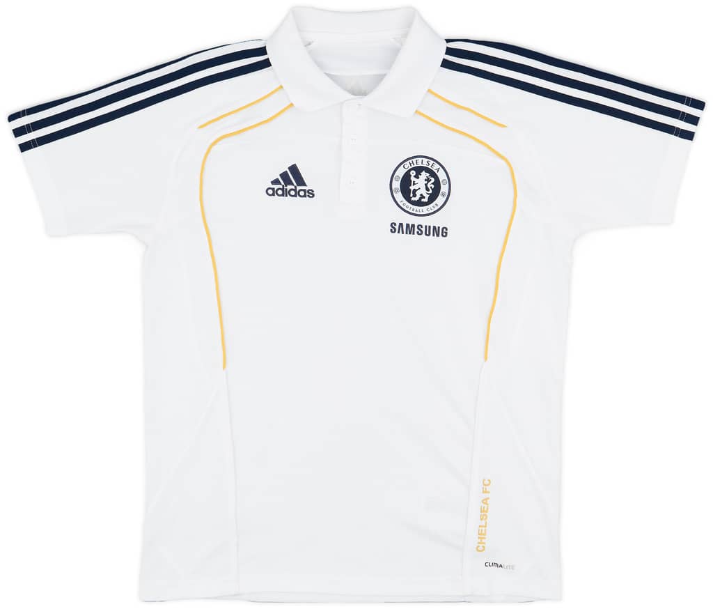 2010-11 Chelsea adidas Polo Shirt - 7/10 - (S)