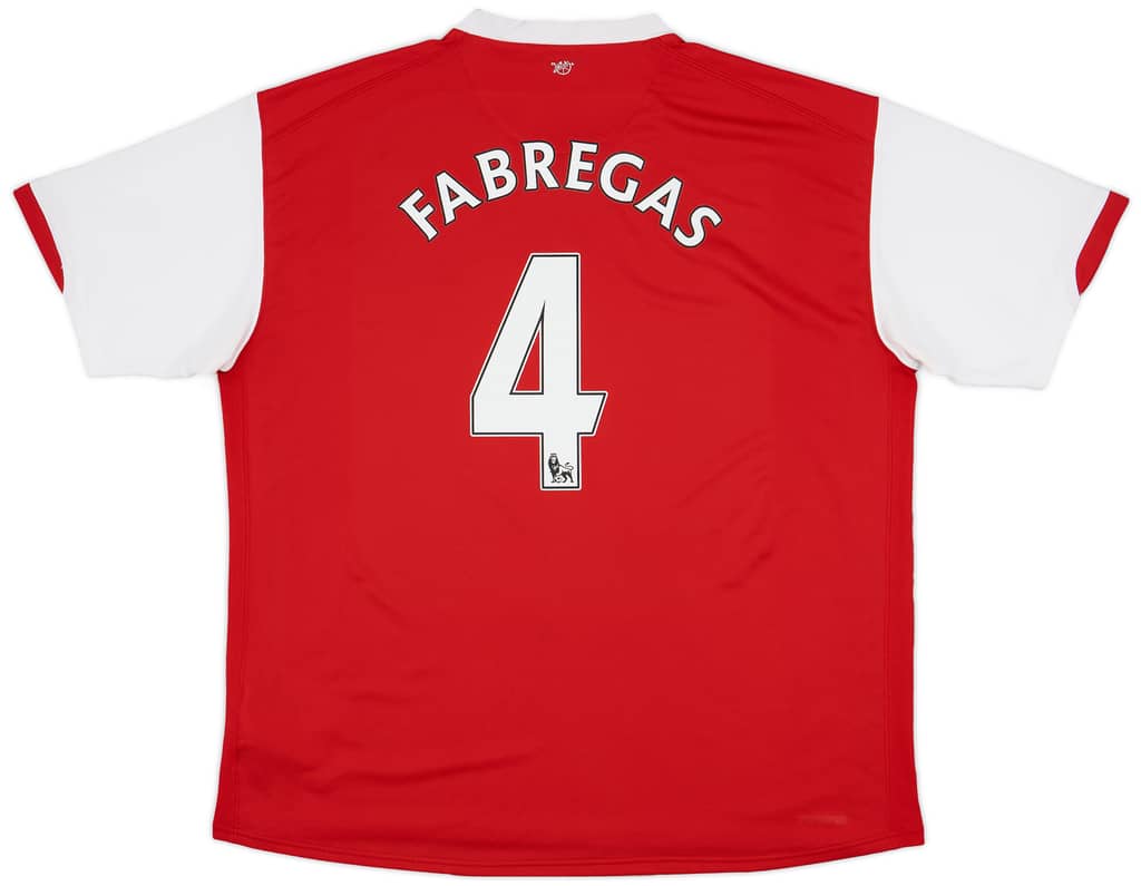 2006-08 Arsenal Home Shirt Fabregas #4 - 5/10 - (XXL)