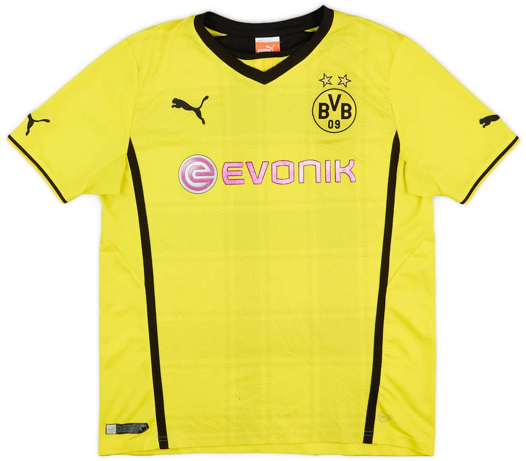 2014-15 Borussia Dortmund Home Shirt - 5/10 - (YXXL)
