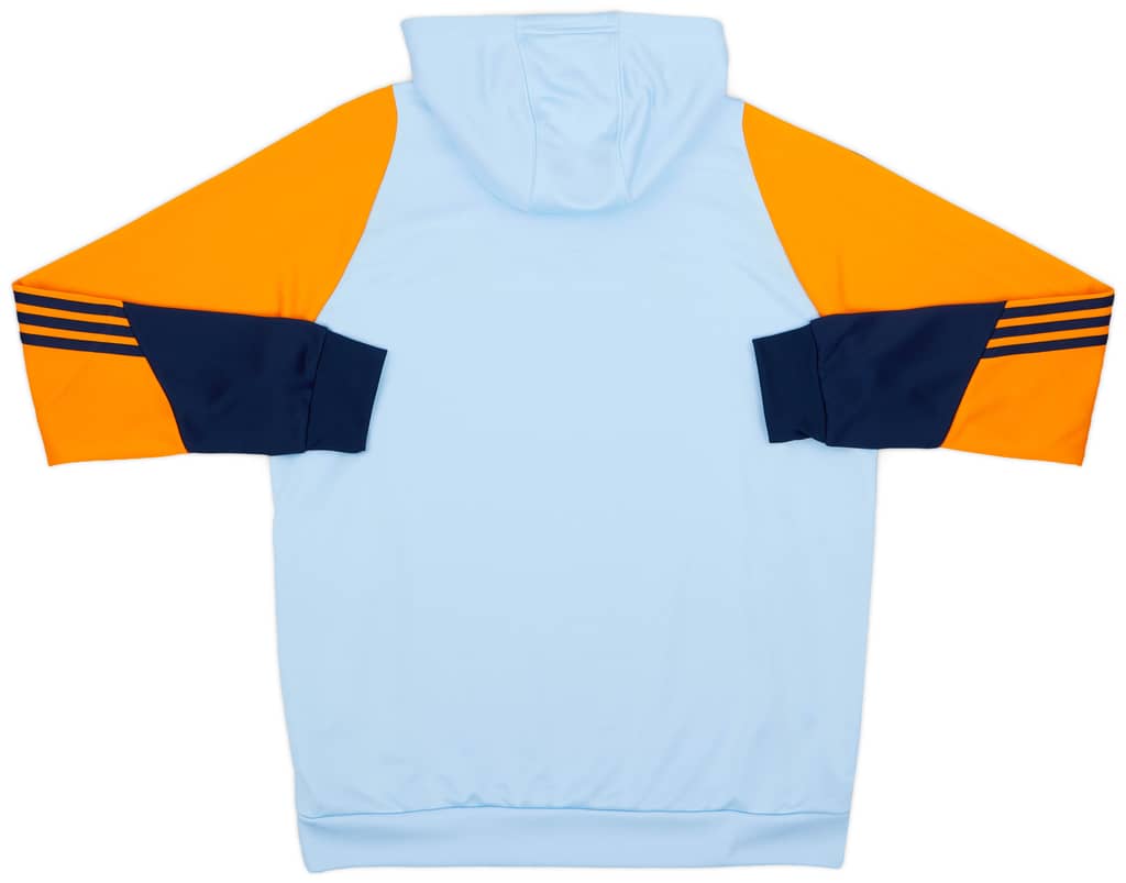 2024-25 Real Madrid adidas 1/4 Zip Hooded Top
