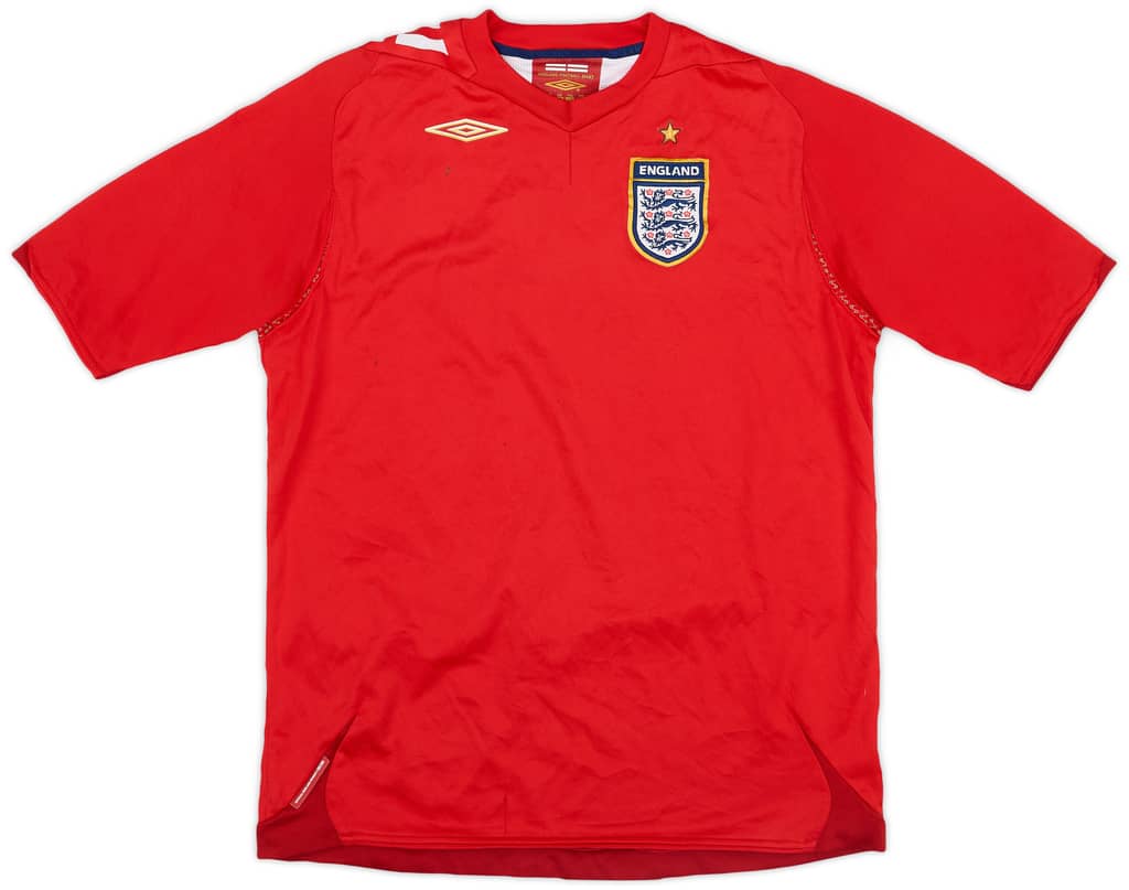 2006-08 England Away Shirt - 5/10 - (XL.Boys)