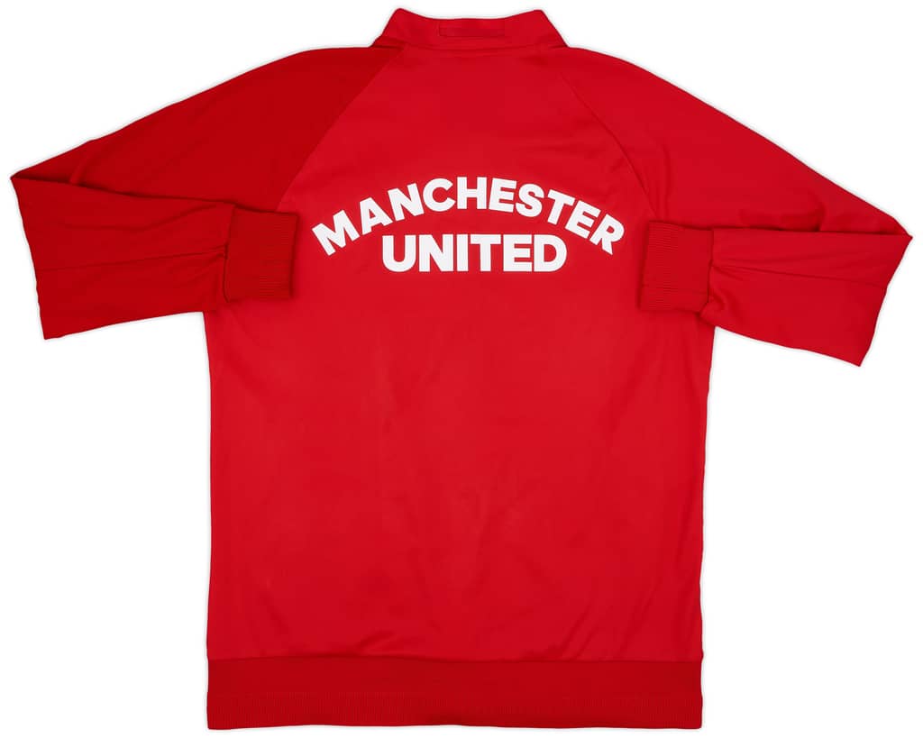 2016-17 Manchester United adidas Track Jacket - 8/10 - (XL)