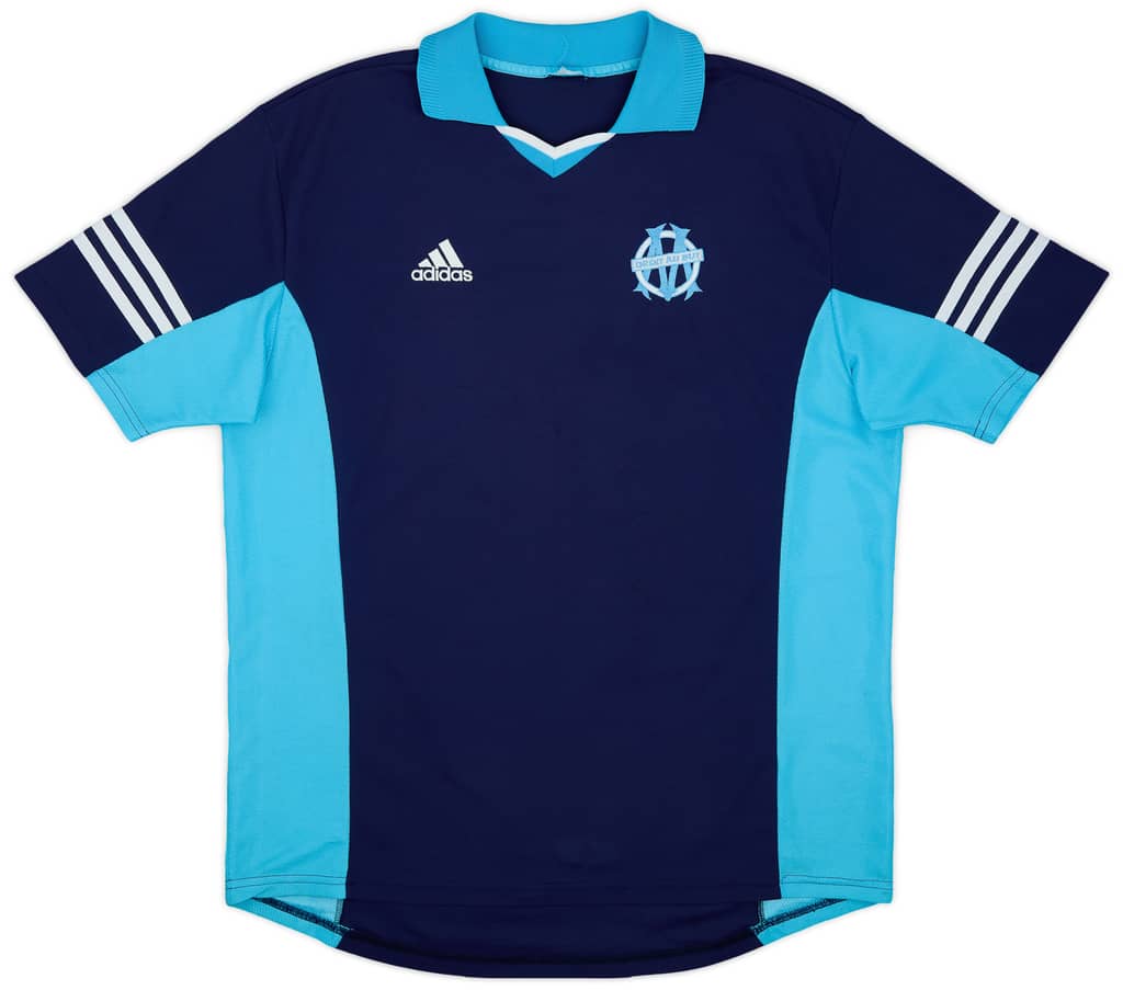 2000-01 Olympique Marseille adidas Training Shirt - 8/10 - (XL)