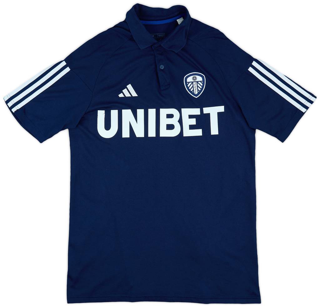 2023-24 Leeds adidas Polo Shirt - 7/10 - (M)