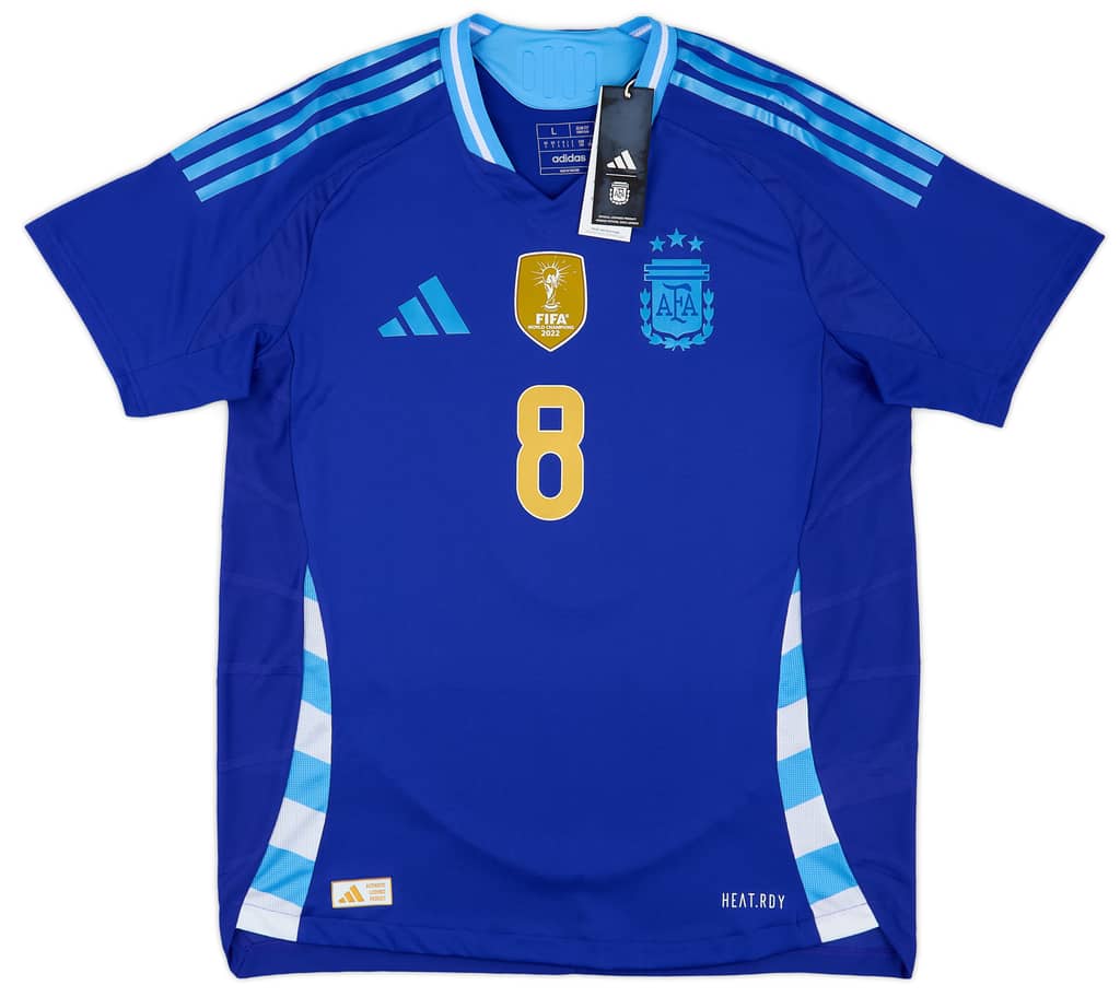 2024-25 Argentina Away Authentic Shirt E.Fernandez #8