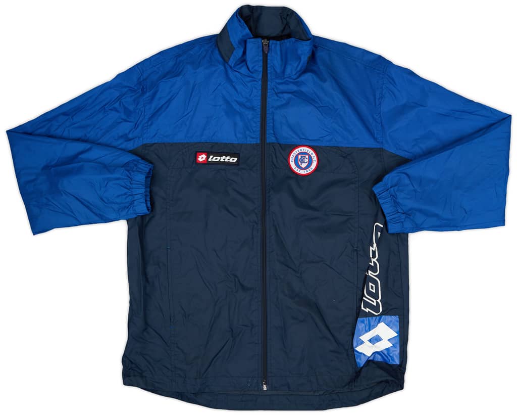 2007-08 Chesterfield Lotto Hooded Rain Jacket - 8/10 - (S)
