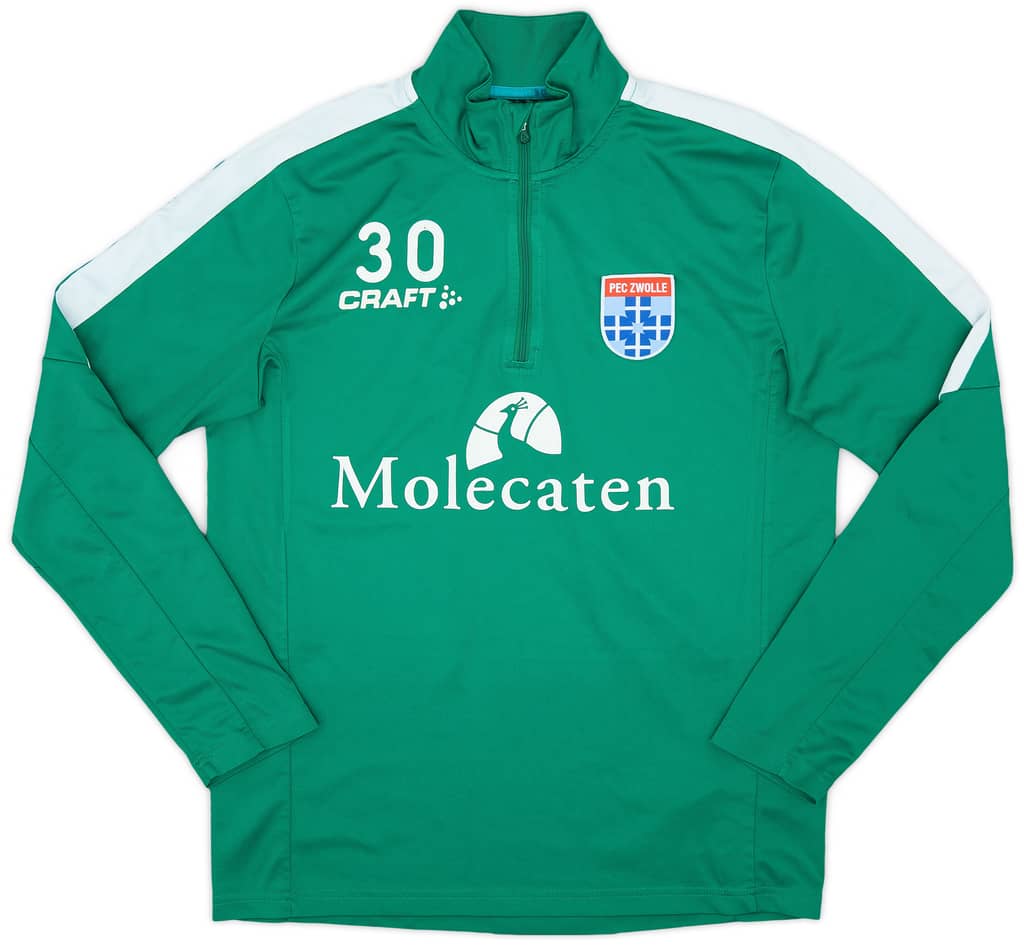 2019-20 Zwolle Craft Player Issue 1/4 Zip Drill Top #30 - 8/10 - (S)