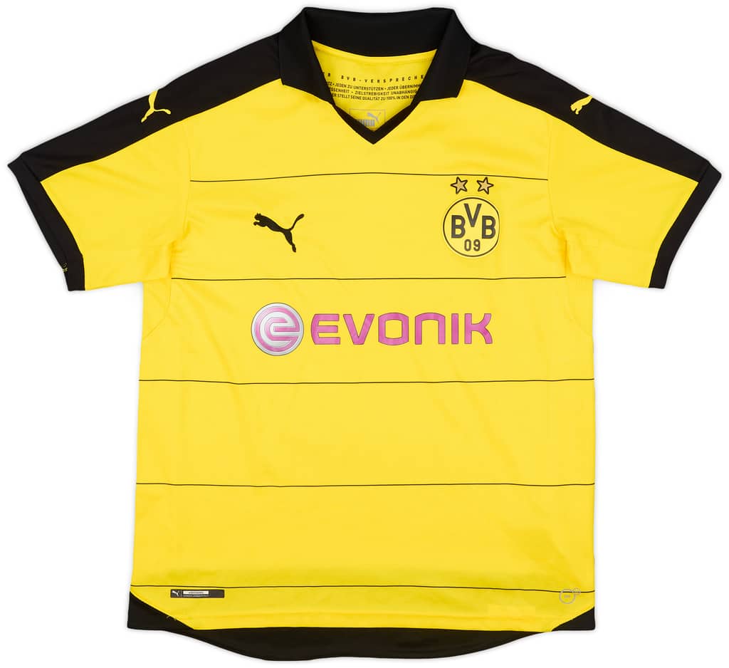 2015-16 Borussia Dortmund Home Shirt - 9/10 - (XL.Boys)