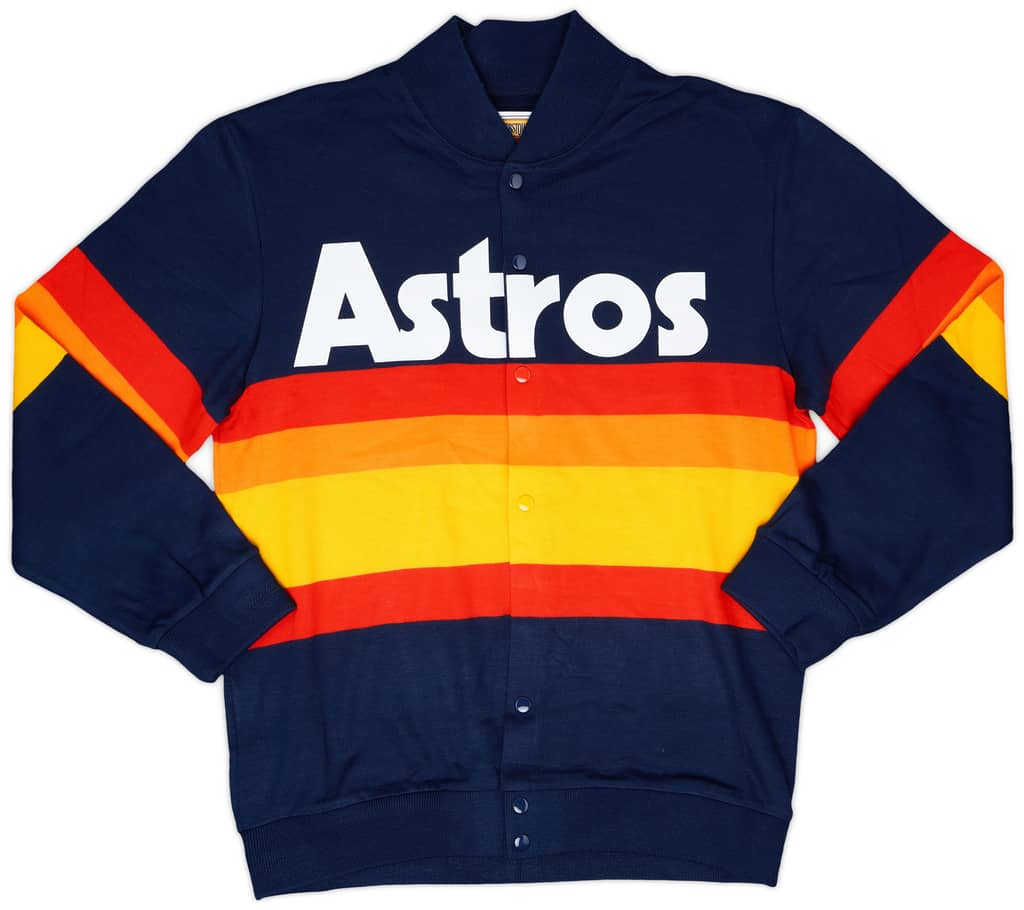 1986 Houston Astros Mitchell & Ness Full-Snap Sweat Top - 10/10 - (XXL)