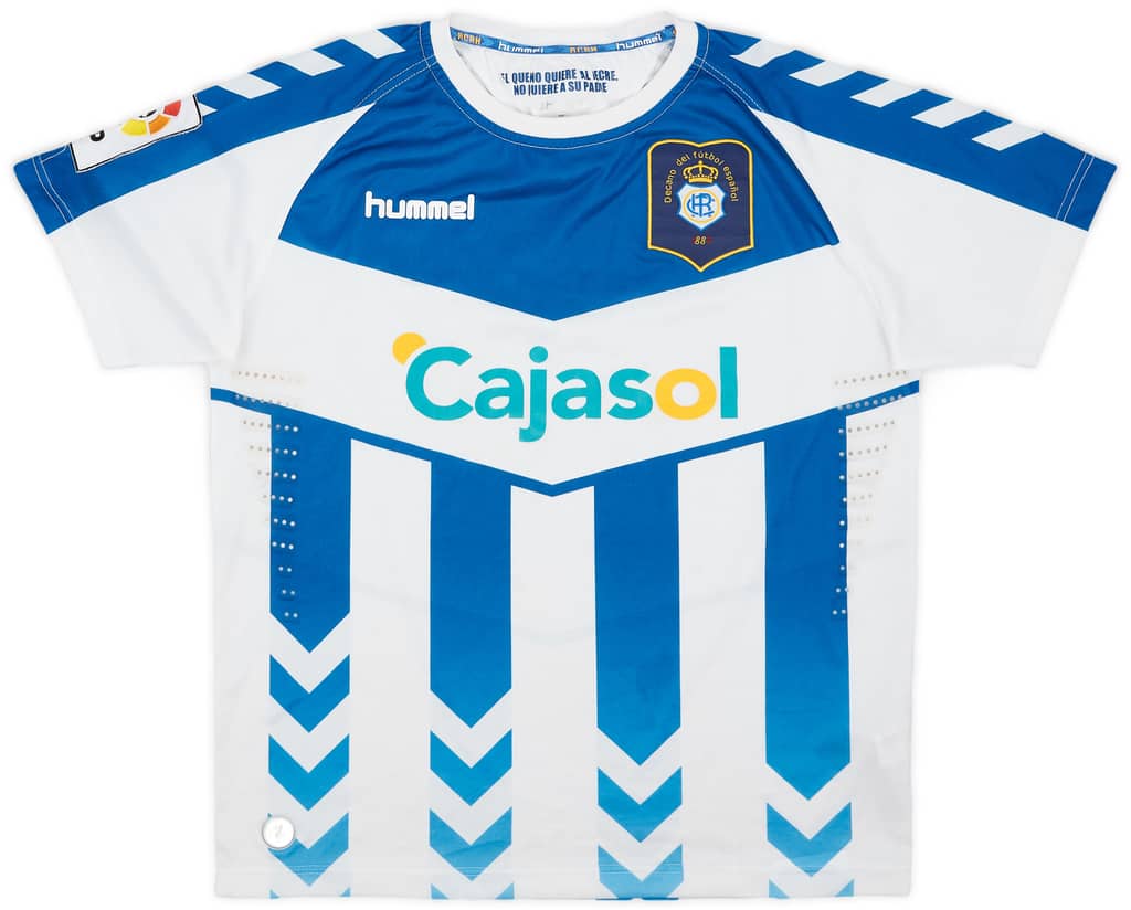 2012-13 Recreativo Huelva Home Shirt - 5/10 - (S)