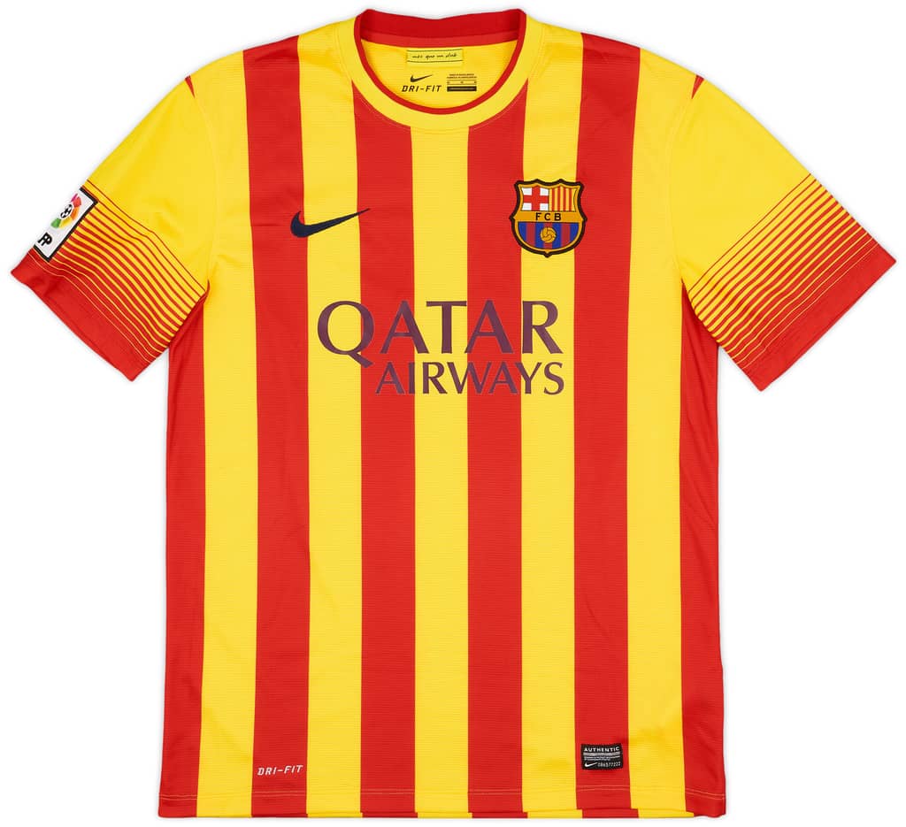 2013-15 Barcelona Away Shirt Messi #10 - 10/10 - (M)