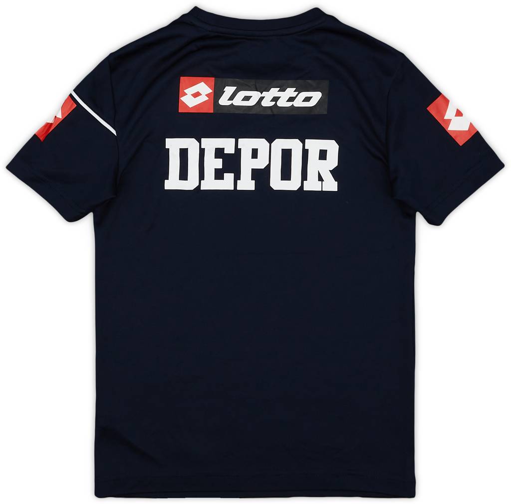 2012-13 Deportivo de La Coruna Lotto Training Shirt - 7/10 - (S.Boys)